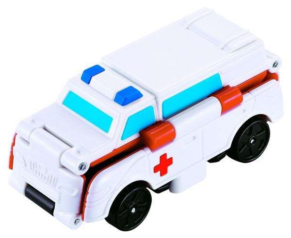 Машинка-трансформер Flip Cars Швидка допомога та позашляховик EU463875-06
