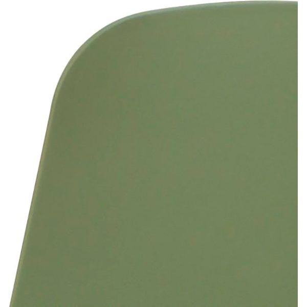 Стілець обідній Slim зелений/зелений