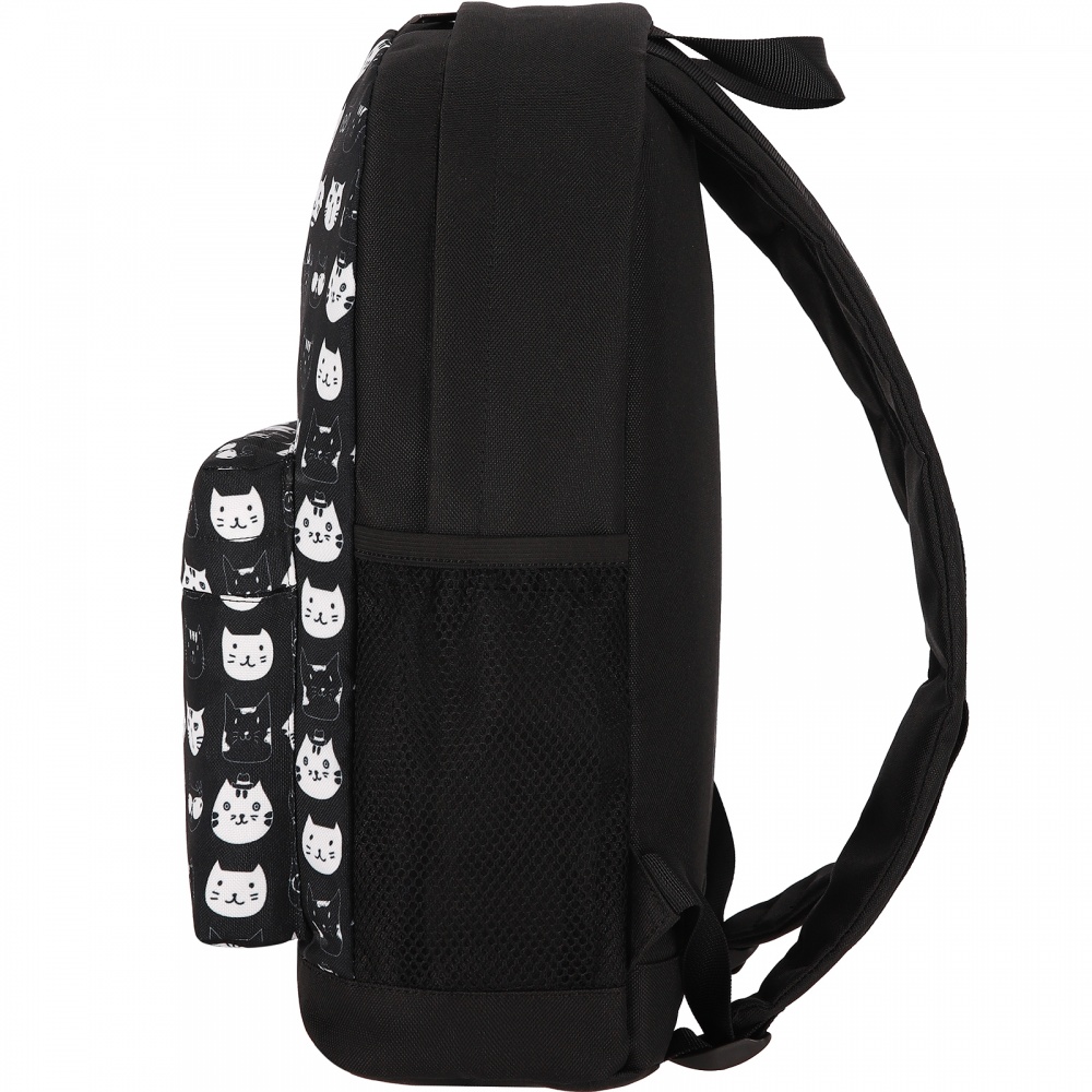 Рюкзак шкільний Bagland White and Black cats 17 л 533662