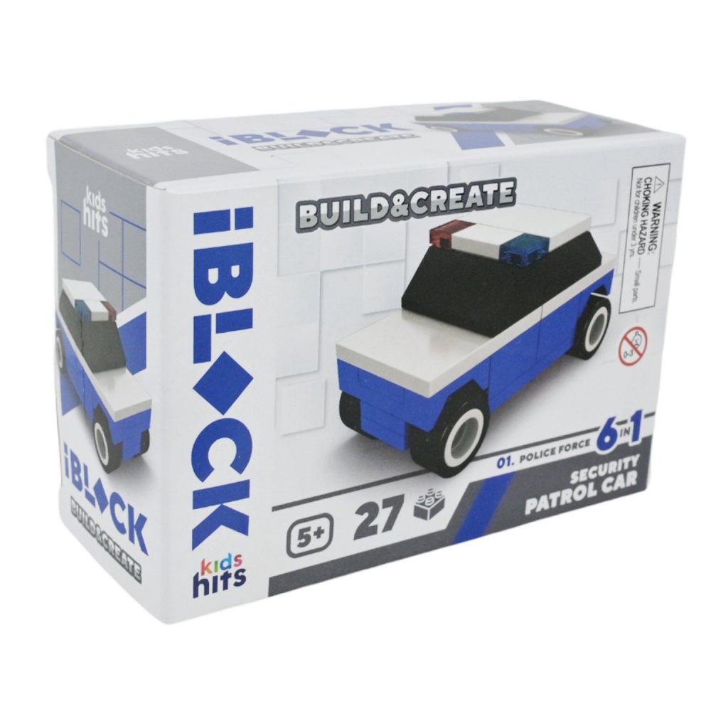 Конструктор Iblock Kids hits JUNIOR Полиция (в ассортименте) KH51/005
