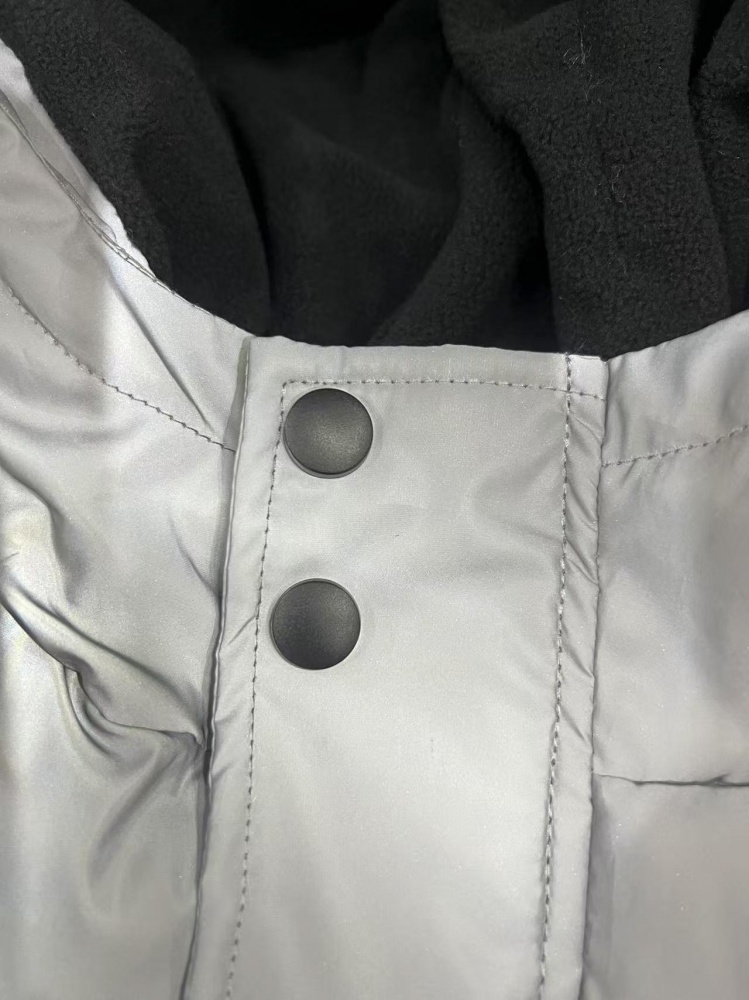 Куртка-пуховик для мальчиков HW р.140–146 серый REFLECTIVE JACKET