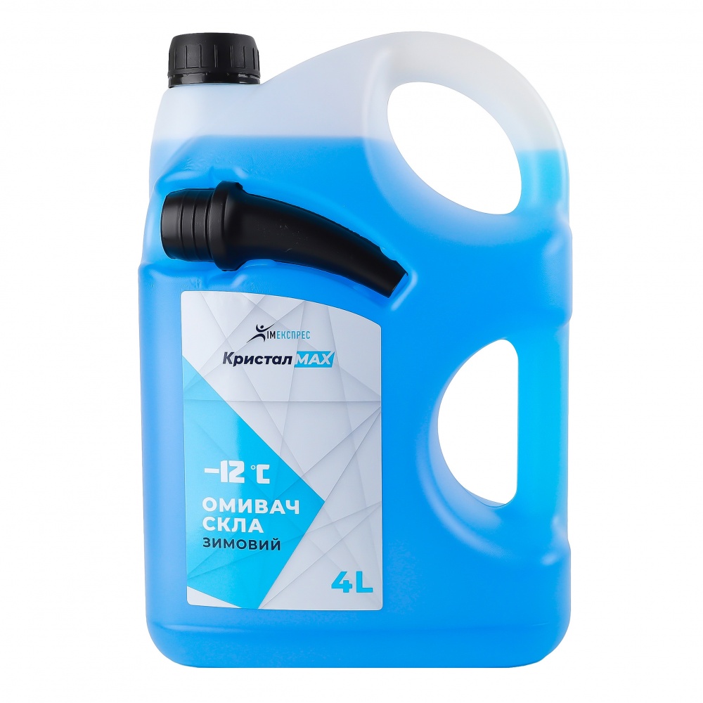 Омыватель стекла КристалМАХ зима -12°С 4л