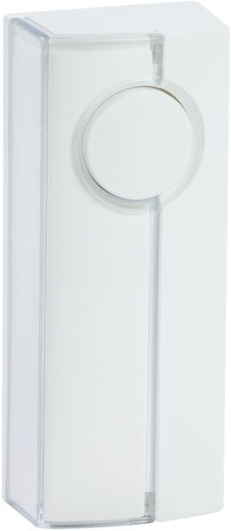 Кнопка звонка с подсветкой 10 А 250В IP44 белый PDJ-213/P