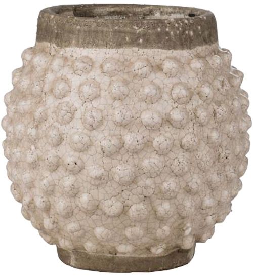 Вазон керамічний Lene Bjerre круглий бежевий (A00007617) 