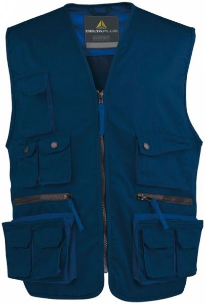 Жилет рабочий Delta plus Mach2   р. XXXL M2GILBM3X темно-синий