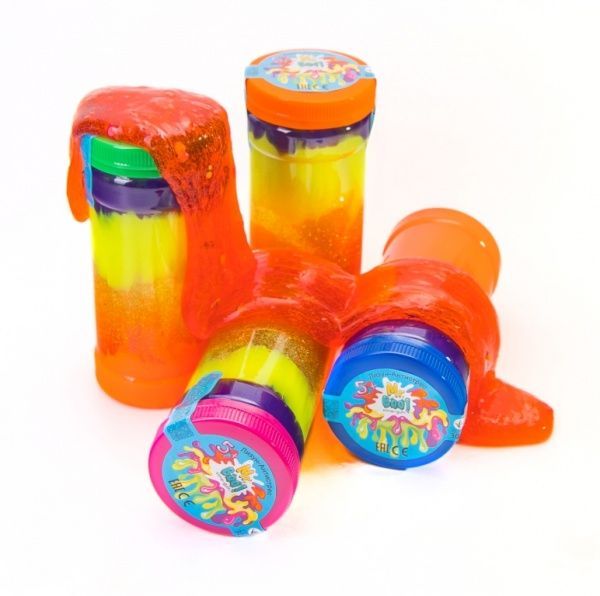 Игровой набор Лизун-Антистресс Радуга 300 г Mr Boo