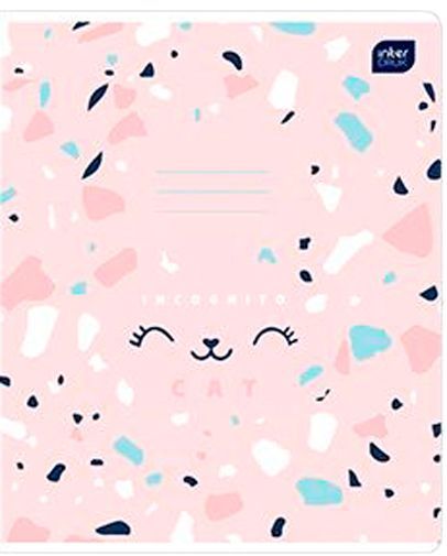 Зошит шкільний 12 аркушів у клітинку Girls в асортименті InterDRUK