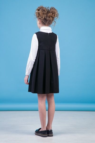 Сарафан школьный Zironka 40-9024-1 р.122 черный 