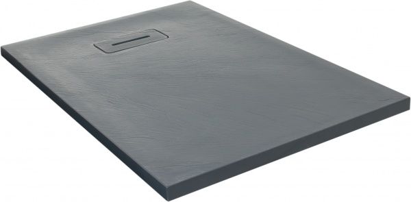 Поддон душевой ScandiSPA SCADI из искусственного мрамора 1200х800x40 мм прямоугольный серый