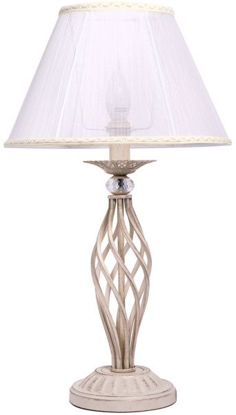 Настільна лампа Altalusse 1x40 Вт E14 кремовий/білий INL-6121T-01 Ivory white 