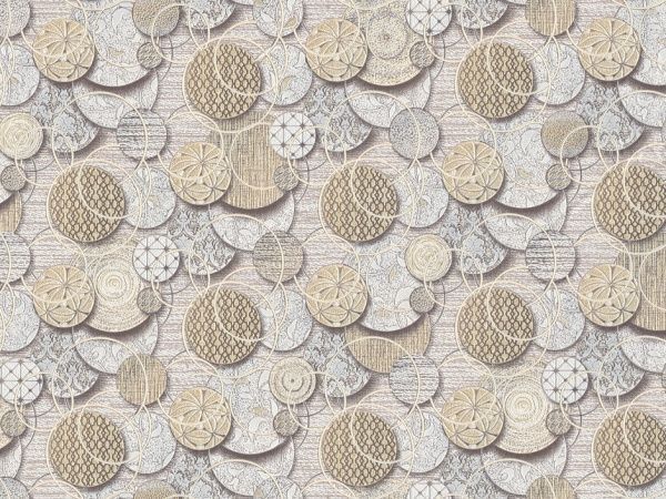 Виниловые на флизелиновой основе Славянские обои V.I.P Class Диско 3694-01 1,06x10,05 м