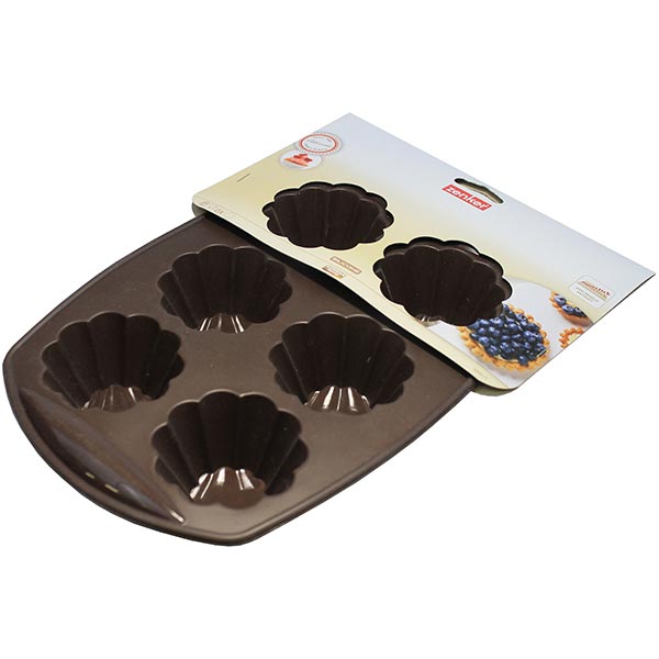 Форма для выпечки кексов Zenker силиконовая 6 шт