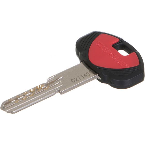 Цилиндр Securemme К2 3200CCS35351X5 35x35 ключ-ключ 72 мм матовый хром