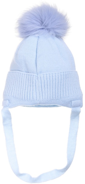 Шапочка детская для мальчика Kraft+ р.44-46 светло-голубой 2264 