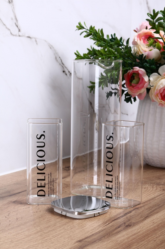 Графин Fiora с крышкой Laren 1000 мл