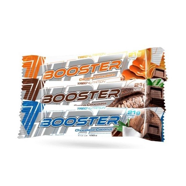 Батончик Trec Nutrition Booster Bar ванільно-шоколадний 100 г