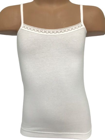 Майка для девочек Bibo р.116 белый 33152 