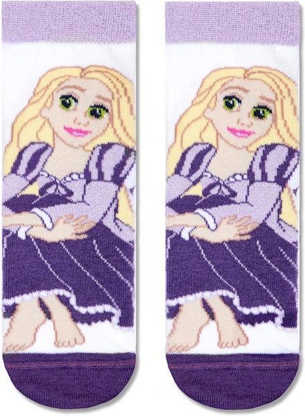 Носки детские Conte-Kids детские, CK DISNEY (принцессы) 386 17С-138СПМ р.20 белый фиолетовый 