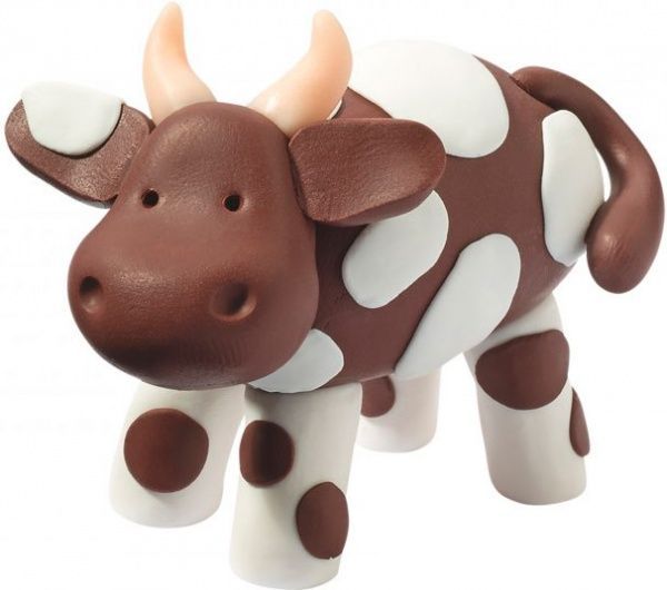 Набір пластики Fimo Ферма 4 кольори 42 г 