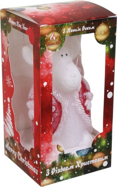 Свеча LED Лось Рудольф 280 г