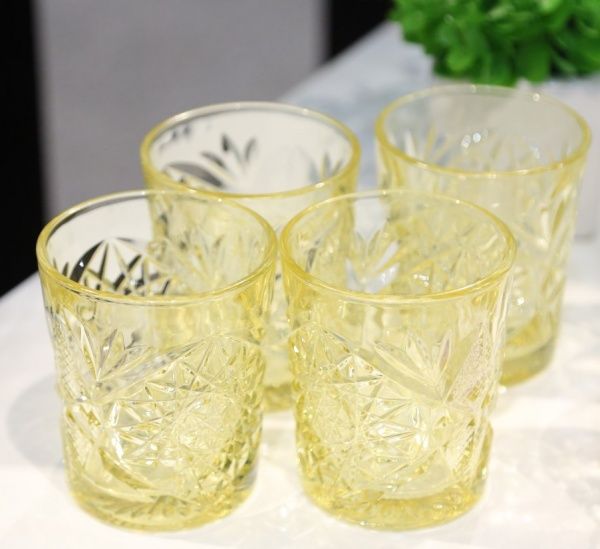 Стакан для виски Hobstar 700331 золото 350 мл 1 шт. Libbey 