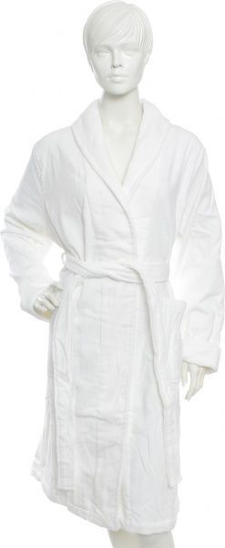 Халат велюровий 152559 р. L білий 