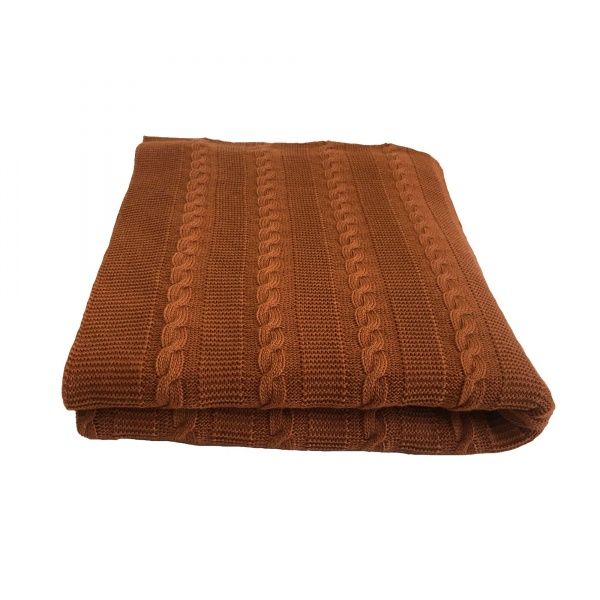 Плед Touch 90x130 см терракот Прованс 