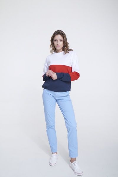 Джемпер BigStar HATTIE 158873100 р. S белый