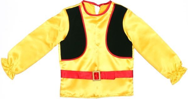 Костюм дитячий карнавальний КАРНАВАЛІЯ Гном 7-9 лет р.134 жовтий 