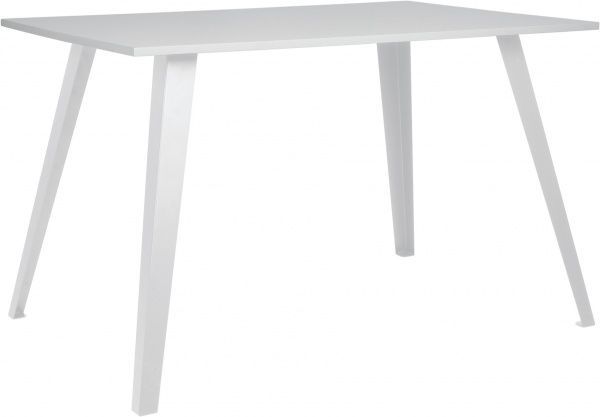 Стіл обідній Nowy Styl ANGLE WHITE (18) 1200x800 (CH) білий 