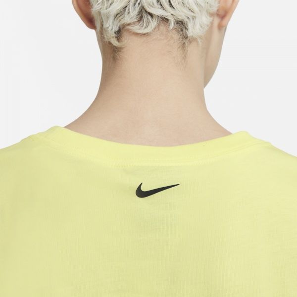 Футболка Nike W NSW CROP TEE PRNT DJ4125-712 р. M жовтий