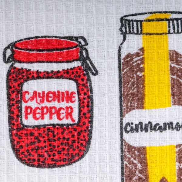 Набір рушників вафельних Спеції 2 шт. 45x60 см Homeline світло-зелений 