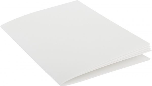 Набір заготівель для листівок 5 шт. 16,8х12 см № 10 білий 220 г/м2 
