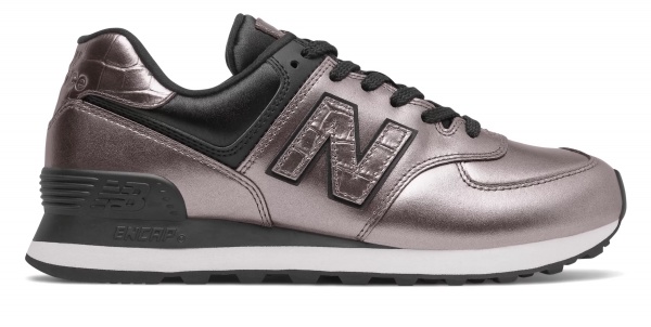 Кроссовки New Balance WL574PP2 р.US 9,5 серебристый