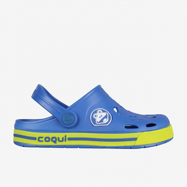 Сабо Coqui 8801 Royal/Citrus 101967 р.EUR 34/35 синій