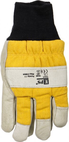 Перчатки Compass кожаные с подкладкой EPS с покрытием кожа 2XL (11) C0804