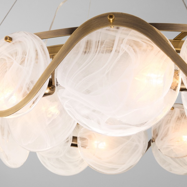 Підвіс Strotskis Galicia Wi-Fi 6x60 Вт E14 антична бронза 354/6 (бронза) 