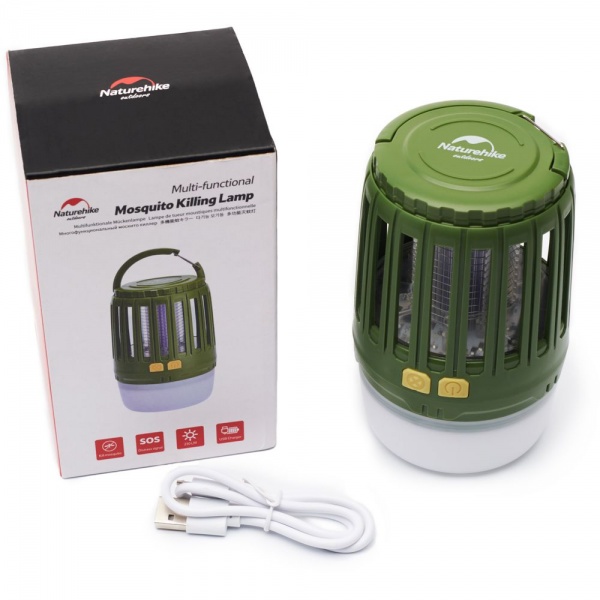 Фонарь кемпинговый Naturehike с защитой от комаров Repellent light NH20ZM003, аккумулятор 18650 (2200 mAh)