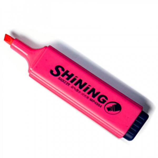 Маркер текстовий Baoke 2-4 мм Shining червоний MARK-TXT-BAO-MP4904R 