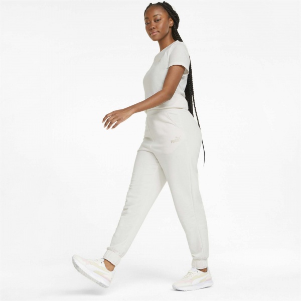 Брюки Puma ESS+ EMBROIDERY HIGH-WAIST PANTS FL CL 67000799 р. XS бежевый