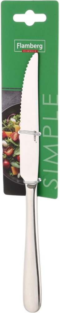 Нож для стейка Flamberg Simple