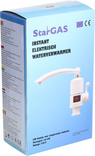 Електроводонагрівач проточний StarGAS JSD 3 KD