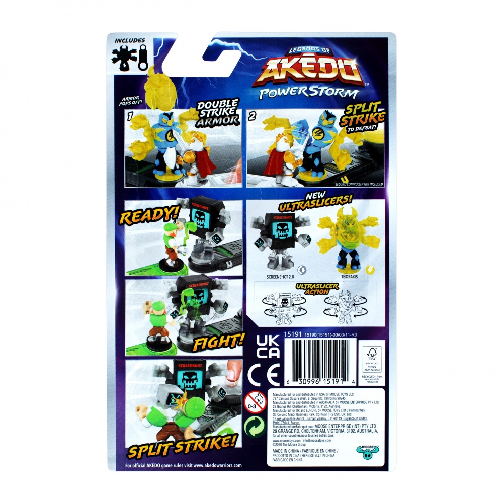 Игровой набор Akedo Батл гигантов Тораксис (Павер Сторм) 123264