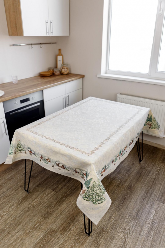 Скатерть Снежок 135x240 см La Nuit