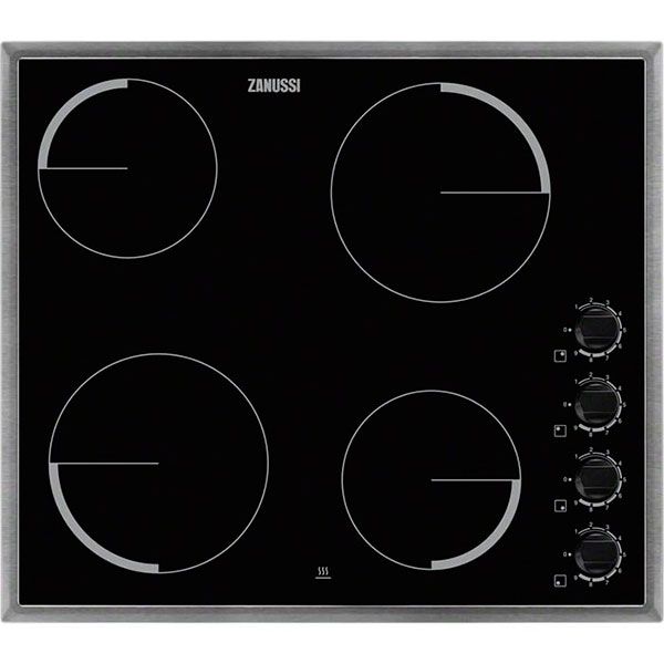 Варильна поверхня електрична Zanussi ZEV 6140XBA