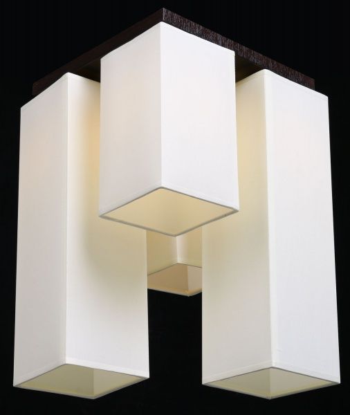 Люстра потолочная Геотон НПБ 01-4х60-176 Эко 4xE27 венге 44359 