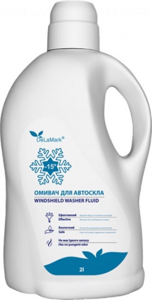 Омыватель стекла DeLaMark зима -15°С 2л 
