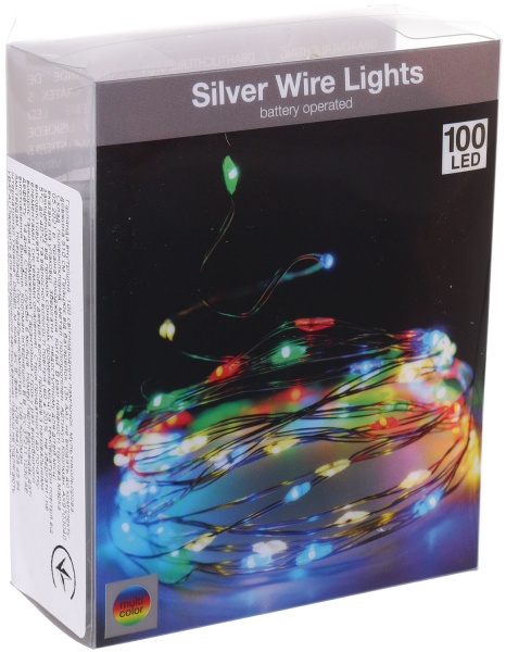 Электрогирлянда Aх9703040 встроенный светодиод (LED) 100 ламп 5,1 м 