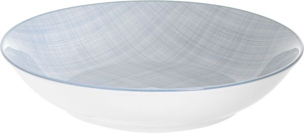 Тарелка суповая Fashion 20 см голубая Fiora