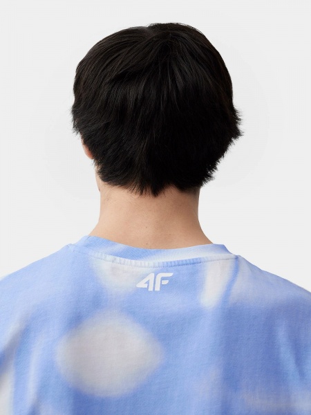 Футболка 4F TSHIRT M1176 4FRSS23TTSHM1176-34A р.XL блакитний